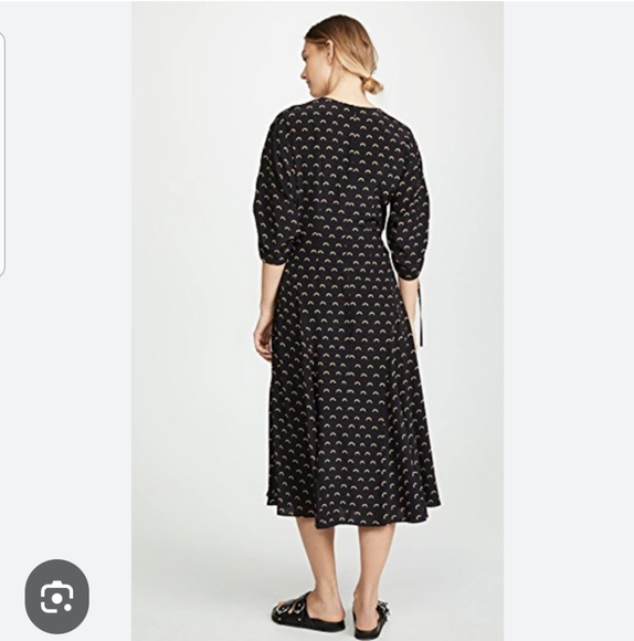 Open ceremony rainbow silk dress - Picture 2 of 4